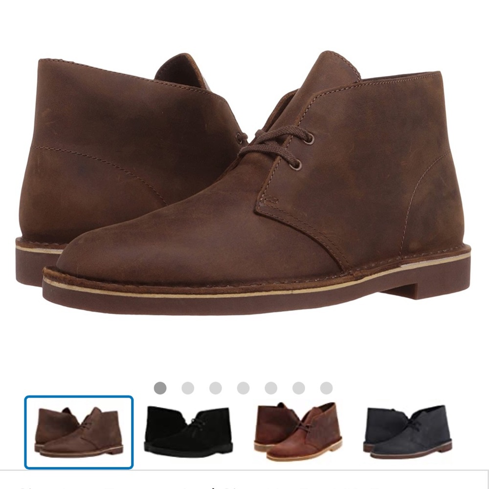 Clarks Bushacre 2 chukka boot in Beeswax